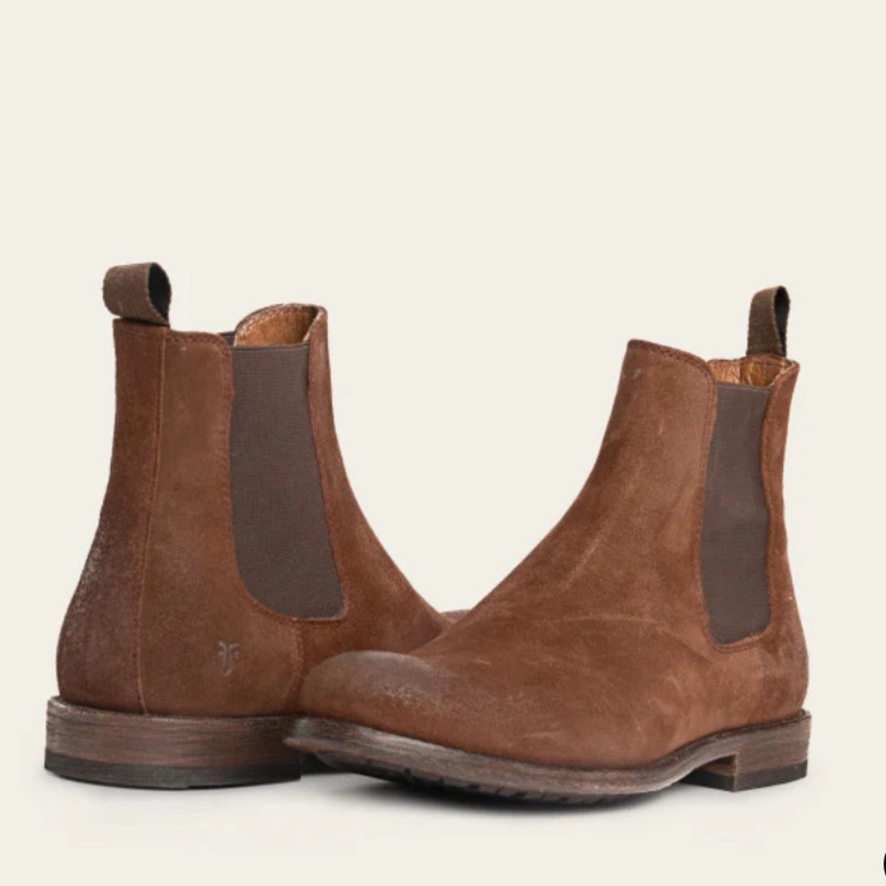 frye alton suede chelsea boot